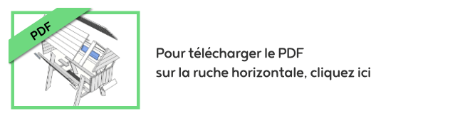 Explications et plans de Pierre Javaudin, expert en apiculture naturelle, pour la fabrication d’une ruche horizontale en palettes et matériaux de récupération, recyclés.