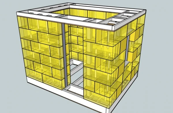 construire en paille porteuse