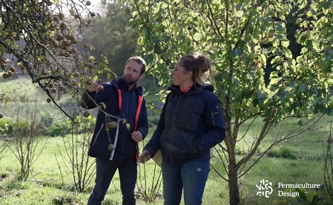 Formation permaculture créer un verger naturel.