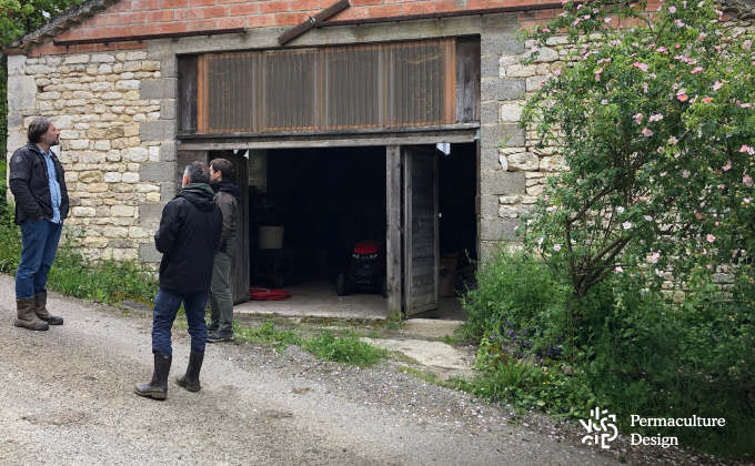 Session de conseil sur place en permaculture