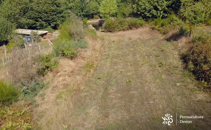 Culture entre 2 baissières.